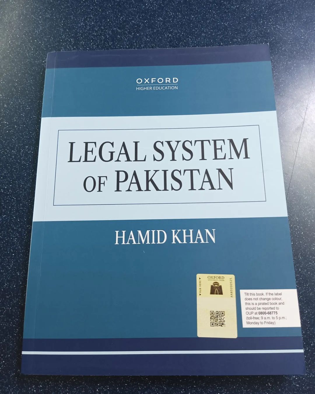 Legal System of Pakistan by Hamid Khan Oxford