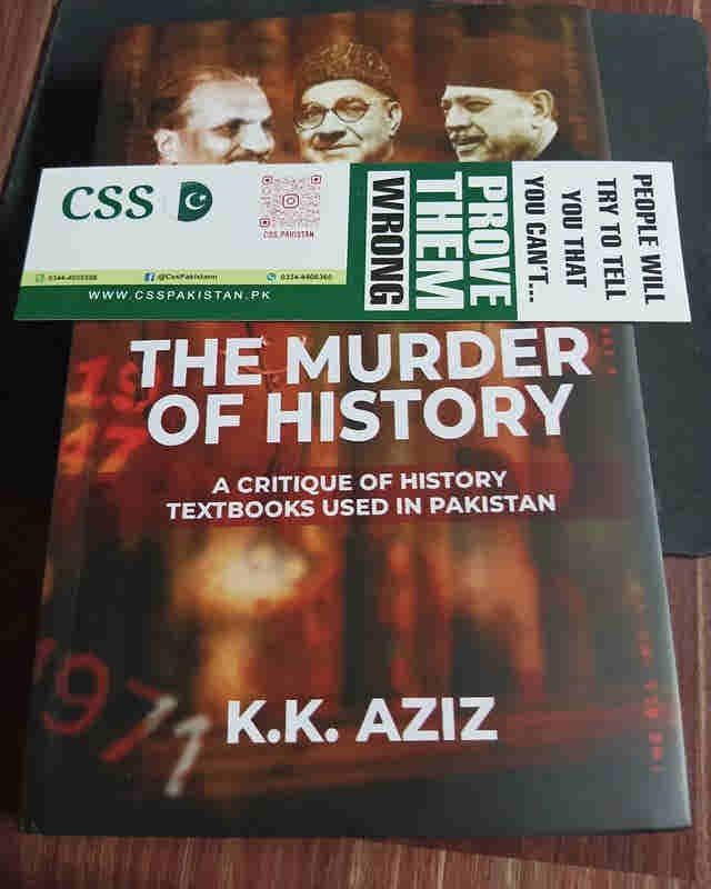 The Murder of History by K. K. Aziz