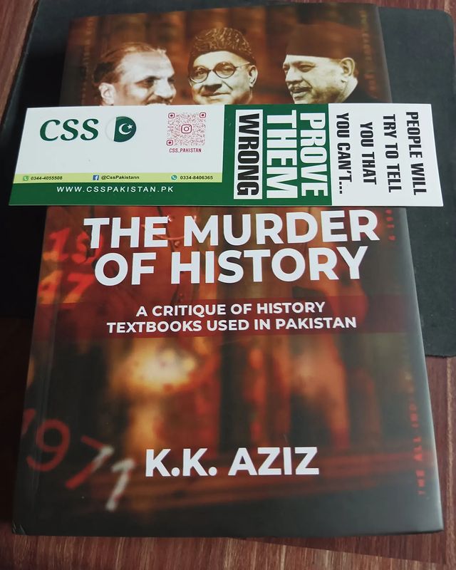 The Murder of History by K. K. Aziz