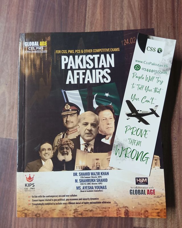 Pakistan Affairs by Dr. Shahid Wazir KIPS x HSM
