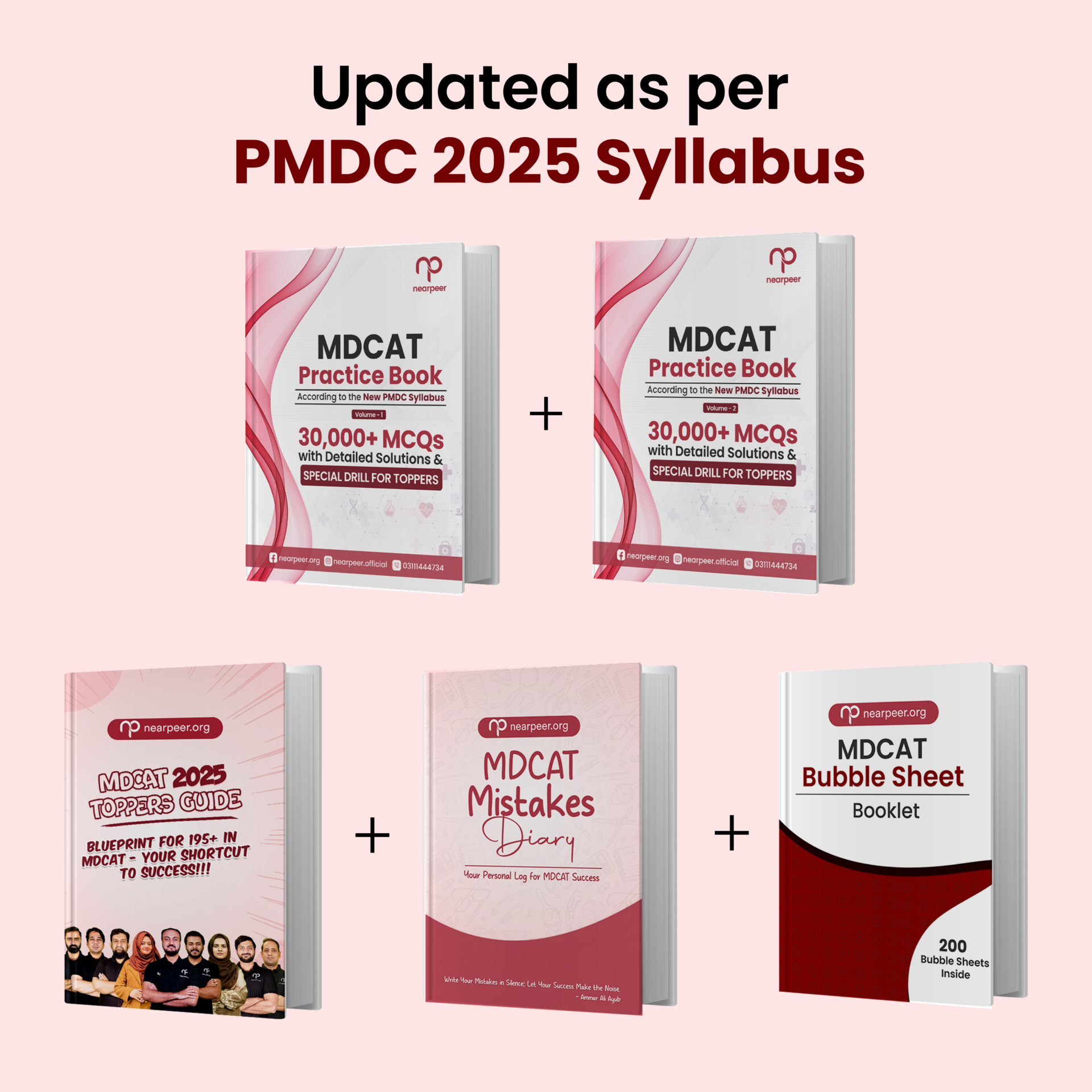 11-in-1 | Nearpeer MDCAT Practice Pack | Best Value Offer
