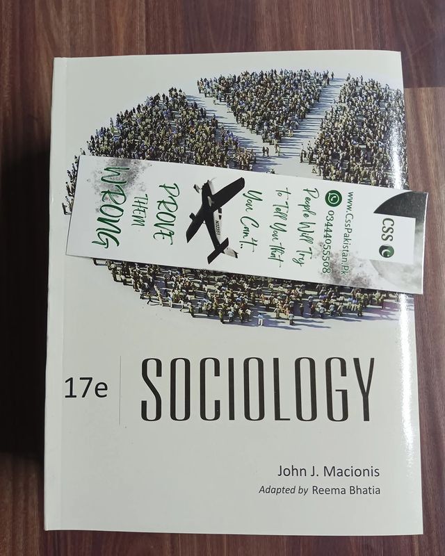 Sociology by John J. Macionis Pearson