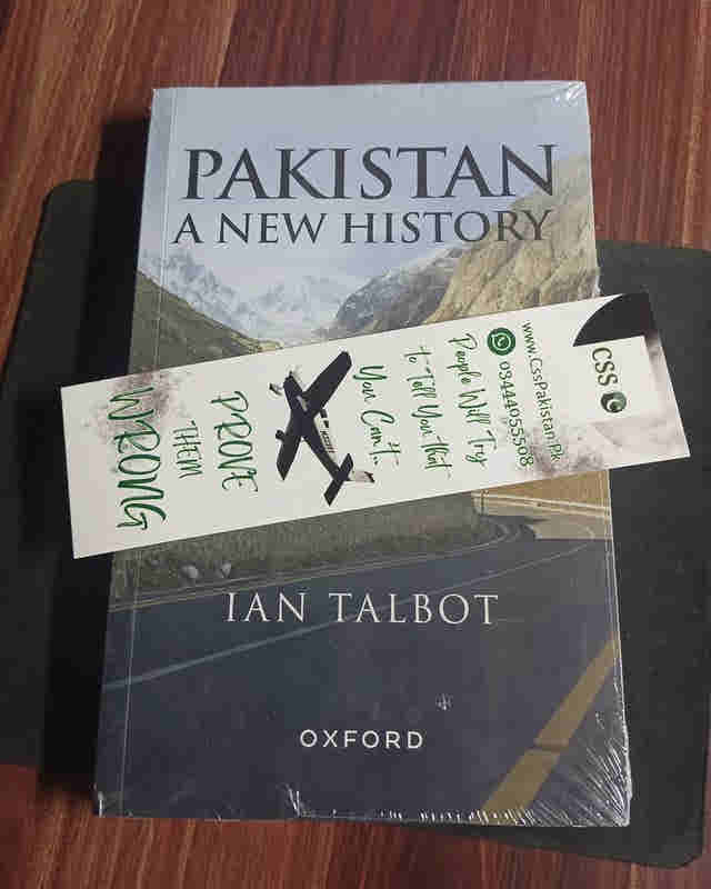Pakistan A New History by Ian Talbot Oxford