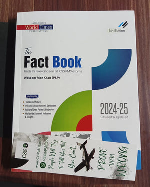 The Fact Book by Waseem Riaz Khan JWT 6th Edition 2024-25