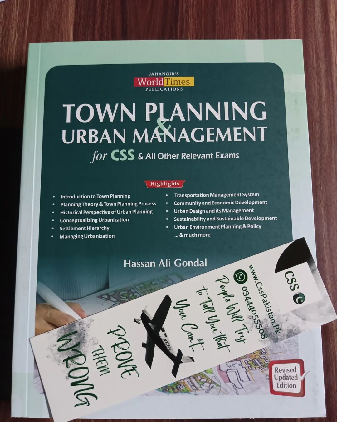 Town Planning and Urban Management by Hassan Ali Gondal JWT
