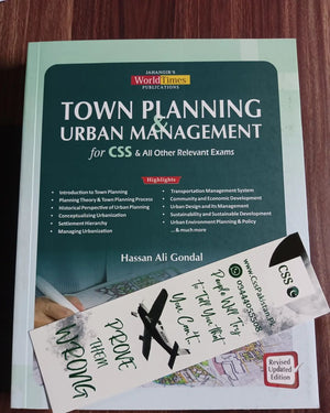 Town Planning and Urban Management by Hassan Ali Gondal JWT
