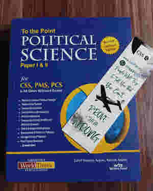 To The Point Political Science Paper 1 and 2 by Zahid Hussain Anjum JWT
