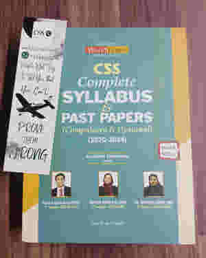CSS Complete Syllabus and Unsolved Past Papers (Compulsory and Optional) 2020-2024 by JWT