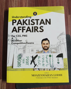Understanding Pakistan Affairs by Moazzam Khan Lodhi CEPI