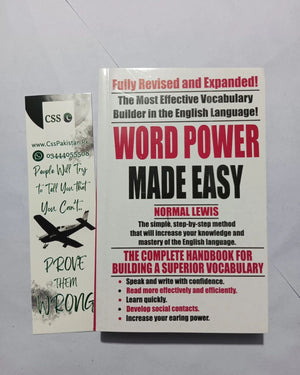 Word Power Made Easy by Norman Lewis