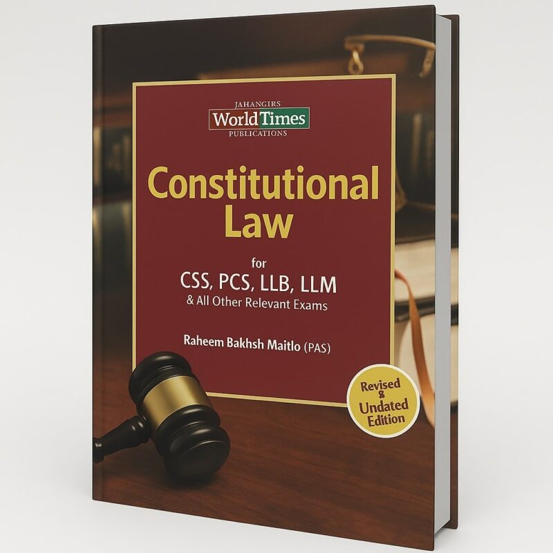Constitution Law By Raheem Bukhsh