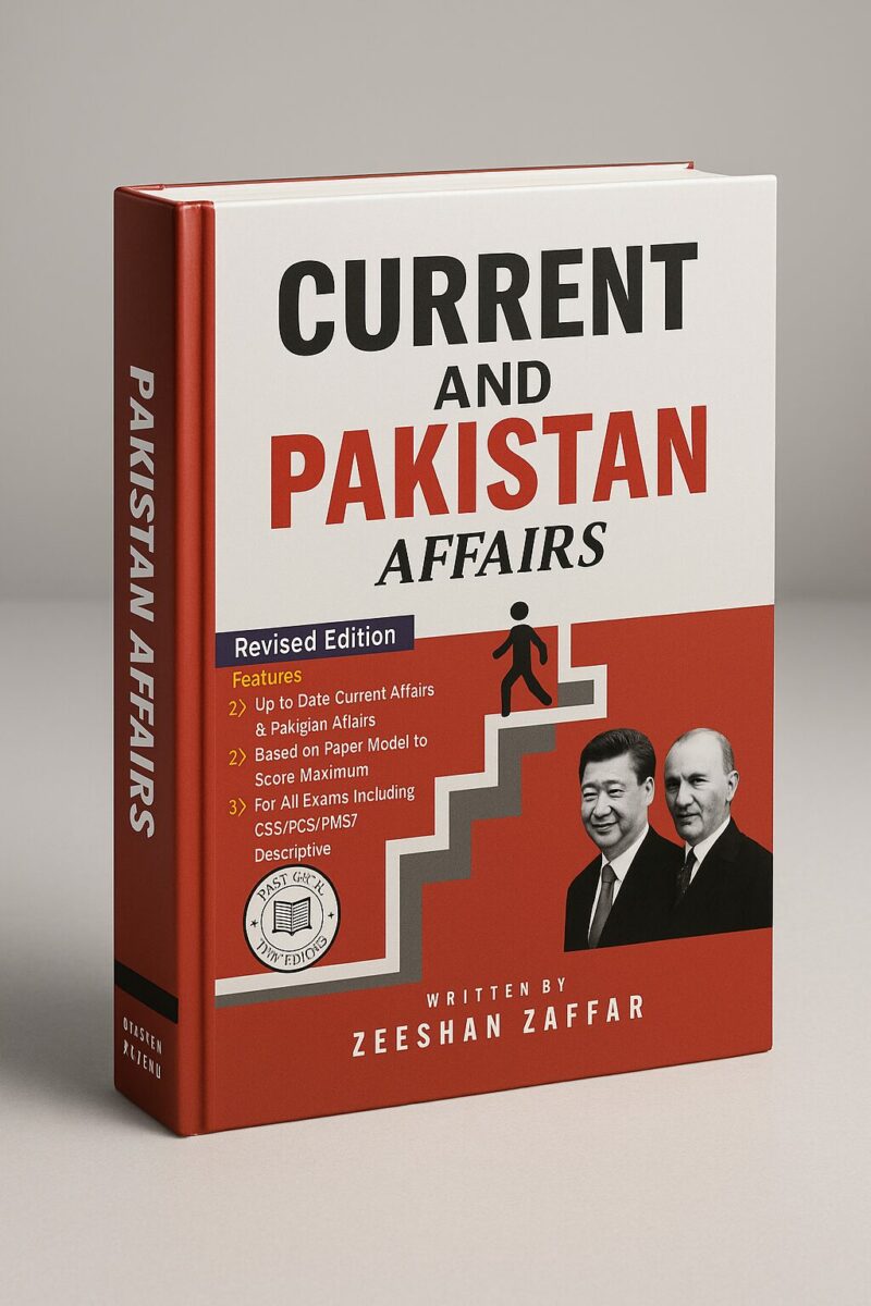Current & Pakistan Affairs By Zeeshan Zafar
