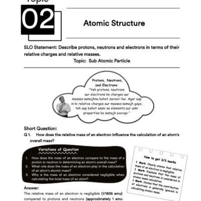 FBISE SLO based Chemistry Practice Book - Image 2