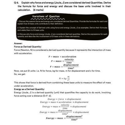 FBISE SLO based Physics Practice Book - Image 5