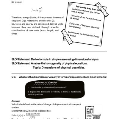 FBISE SLO based Physics Practice Book - Image 6