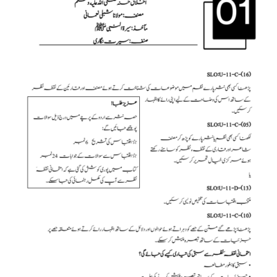 FBISE SLO based Urdu Practice Book - Image 2