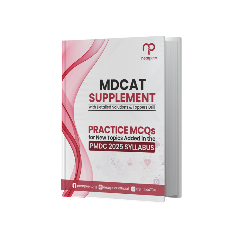 MDCAT Supplement | MCQs Bank of Only New Topics in PMDC 2025 Syllabus